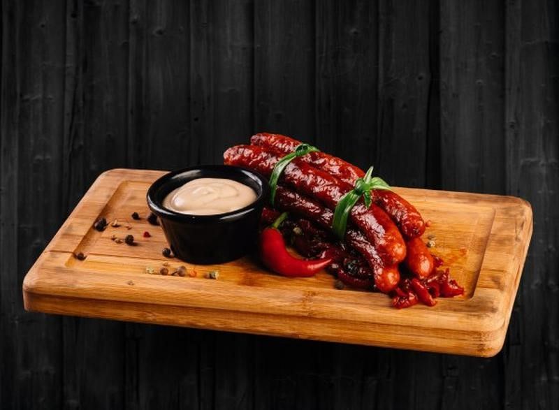 Вкусо-ароматическая добавка Копченые колбаски для производства чипсов, сухариков и снеков